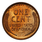 1923 Lincoln Wheat Cent // PCGS Certified MS65RD // Deluxe Collector's Pouch