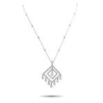 Tiffany & Co. // Platinum + Diamond Necklace // 16" // Estate