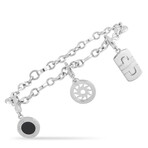 Bvlgari // 18K White Gold Charm Bracelet // 7.5" // Estate