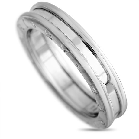 Bvlgari // B.Zero1 18K White Gold Band Ring // Ring Size: 5.75 // Estate