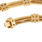 Tiffany & Co. // Atlas 18K Yellow Gold Diamond Necklace // 14" // Estate