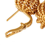 Cartier // Cactus de Cartier 18K Yellow Gold Diamond Earrings // Estate