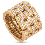 Cartier // Maillon de Panthere 18K Yellow Gold Diamond Ring // Ring Size: 5.75 // Estate