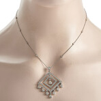 Tiffany & Co. // Platinum + Diamond Necklace // 16" // Estate