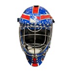 Henrik Lundqvist // New York Rangers // Autographed Goalie Mask