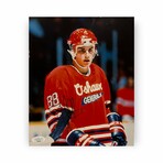 Eric Lindros // Oshawa Generals // Autographed Photograph