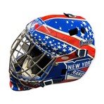 Henrik Lundqvist // New York Rangers // Autographed Goalie Mask