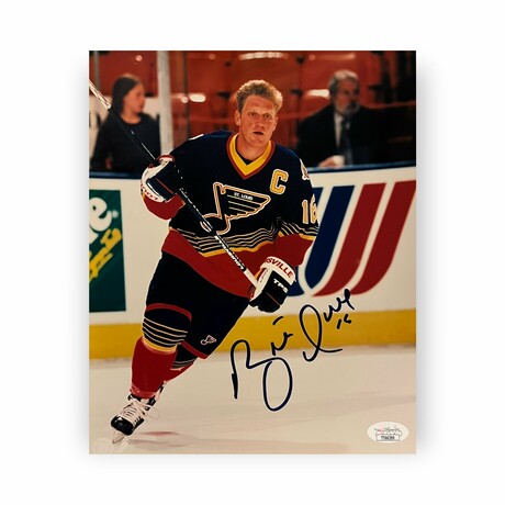 Brett Hull // St. Louis Blues // Autographed Photograph