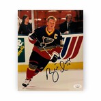 Brett Hull // St. Louis Blues // Autographed Photograph