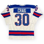 Jim Craig // USA // Autographed Jersey