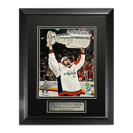 Alex Ovechkin // Washington Capitals // Unsigned Photograph + Framed