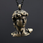 David Michelangelo Bust Necklace (19.69")