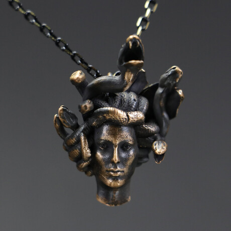 Handmade Medusa Necklace (19.69")