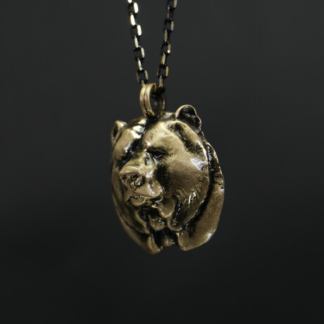 Bear Necklace (19.69")