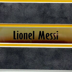 Leo Messi Autographed FC Barcelona // 25" x 17"