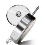 Dalstrong 12" Aluminum Core Saute Frypan // 3 Ply with Lid