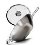 Dalstrong 12" Aluminum Core Wok // 3 Ply with Lid