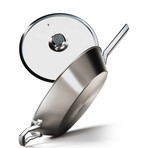 Dalstrong 12" Aluminum Core Frying Pan // 3 Ply with Lid