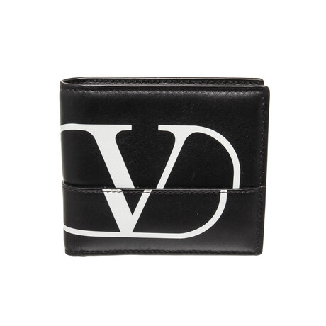 Valentino // Logo Print Bifold Wallet