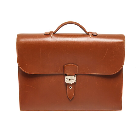 Hermes // Sac A Depeches Briefcase