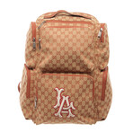 Gucci // Canvas Large LA Angels Backpack