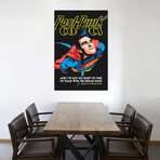 Supermouth Strikes Again by Butcher Billy (26"H x 18"W x 0.75"D)