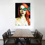 Poison Ivy by Scott Rohlfs (26"H x 18"W x 0.75"D)