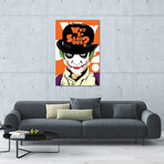A Clockwork Joker by Butcher Billy (26"H x 18"W x 0.75"D)