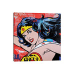 Wonder Woman I by Michiel Folkers (18"H x 18"W x 0.75"D)