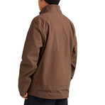 Unisex A-1 Jacket // Russet Brown (XS)