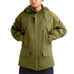 Men's Reach Insulated 20K Parka // Earth Green (S)