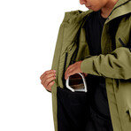 Men's Reach Insulated 20K Parka // Earth Green (S)