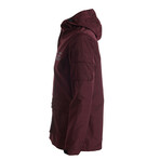 Ultra Windbreaker & Raincoat // Burgundy (2XL)