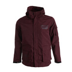 Ultra Windbreaker & Raincoat // Burgundy (S)