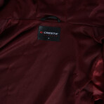 Ultra Windbreaker & Raincoat // Burgundy (2XL)