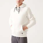 Steve Hooded Sweatshirt // White (X-Small)