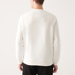 Marcus Crew Neck Sweatshirt // White (X-Small)