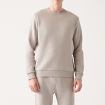 Marcus Crew Neck Sweatshirt // Stone (X-Small)