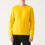 Marcus Crew Neck Sweatshirt // Yellow (X-Small)