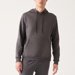 Steve Hooded Sweatshirt // Anthracite (X-Small)