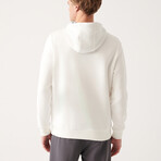 Steve Hooded Sweatshirt // White (X-Small)
