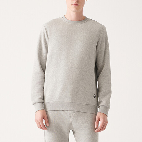 Marcus Crew Neck Sweatshirt // Gray (X-Small)