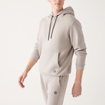 Steve Hooded Sweatshirt // Stone (X-Small)