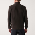 Alexis 1/4 Zip Fleece Sweater // Anthracite (X-Small)