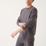 Marcus Crew Neck Sweatshirt // Anthracite (X-Small)