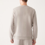 Marcus Crew Neck Sweatshirt // Stone (X-Small)