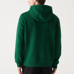 Steve Hooded Sweatshirt // Green (X-Small)