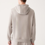 Steve Hooded Sweatshirt // Stone (X-Small)