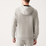 Steve Hooded Sweatshirt // Gray (X-Small)
