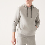 Steve Hooded Sweatshirt // Gray (X-Small)